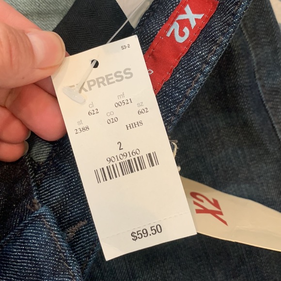 Express X2 Jeans - NWT - Picture 5 of 10